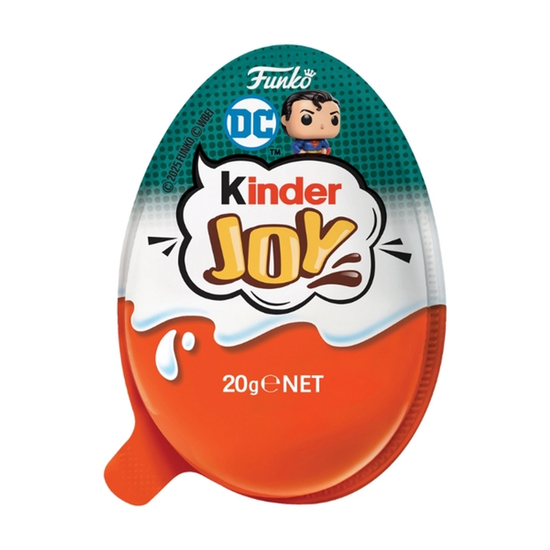 Шоколадное яйцо Kinder Joy Киндер Джой Герои DC Comics, 20 гр (Европа)