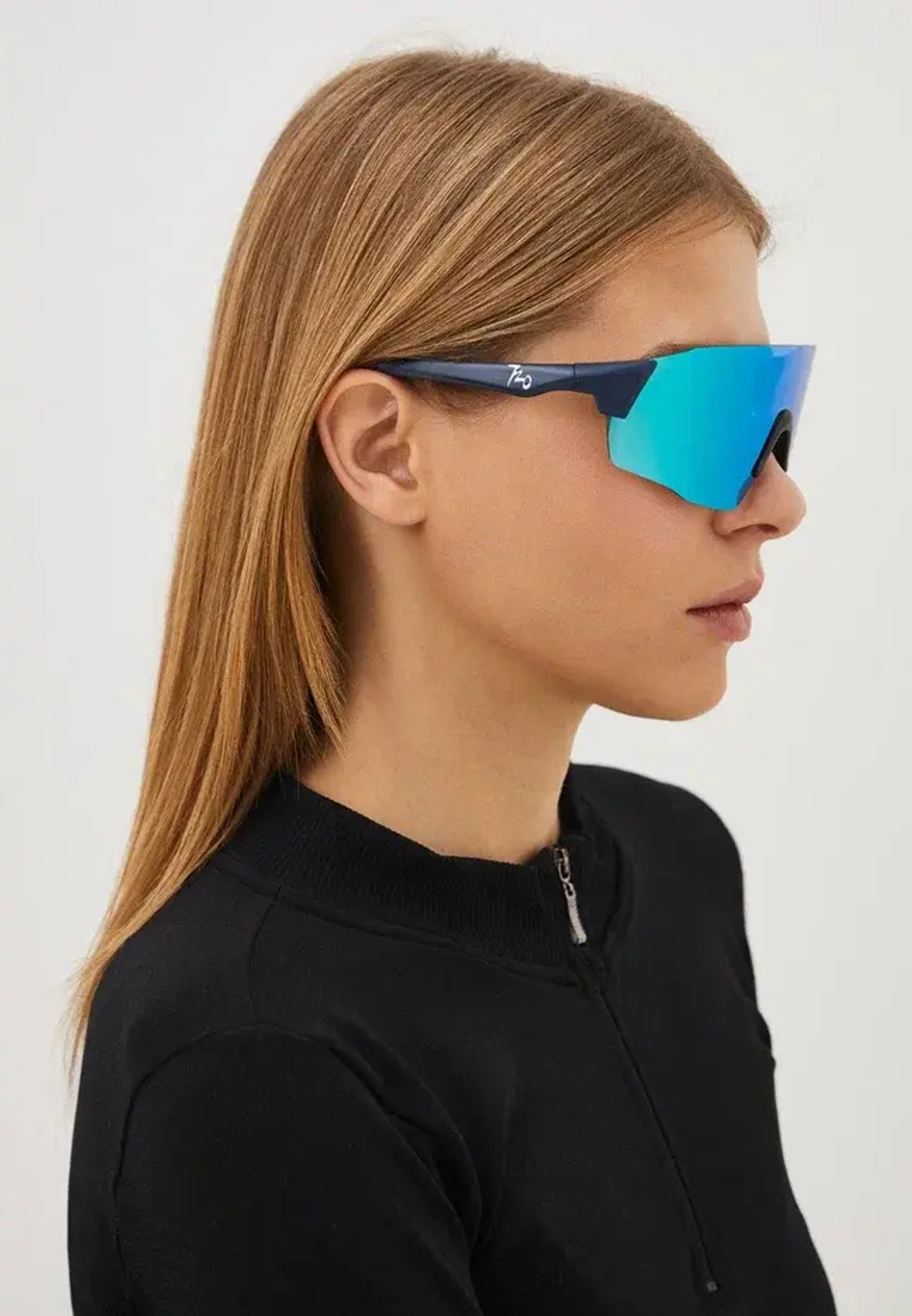 Спортивные очки с диоптриями 720armour Kamikaze Cylinder / Matte Dark Navy / Smoke Full  Blue Ti Lens