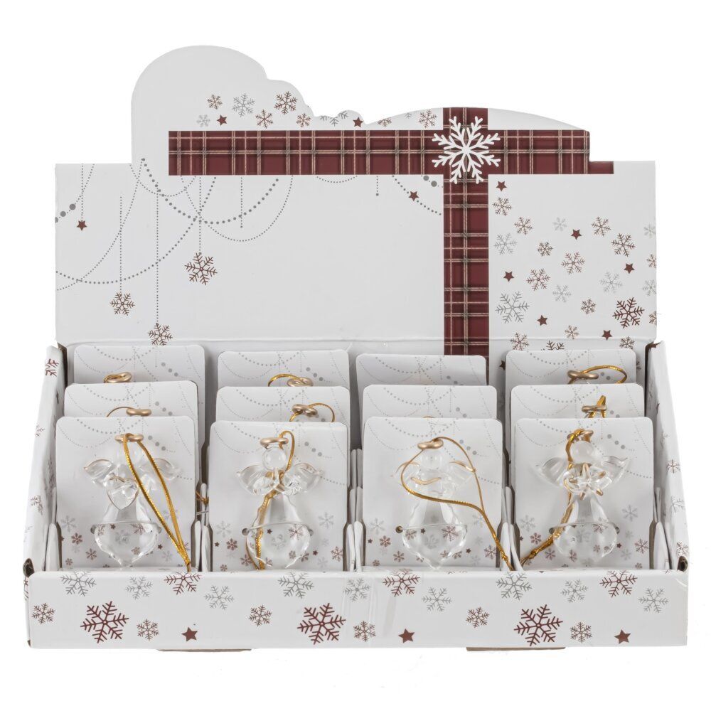 GAEM Набор из 12шт Украшение новогоднее "Ангел", L3 W3 H5 см