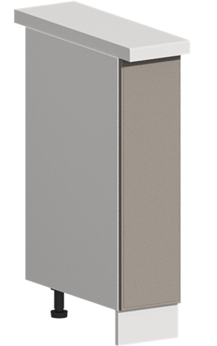 Кухня Модуль ШНБ 200 Белый / Грей Софт