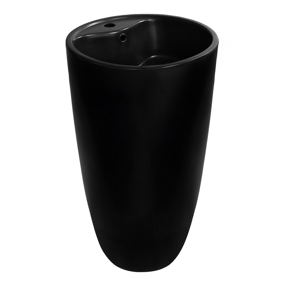 Раковина напольная Azario Tea 450х450х845 отдельностоящая, черный (AZ-M30149MB)