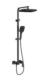 Душевая стойка Dice VSFS-4C12MB с изливом, черный матовый, , шт