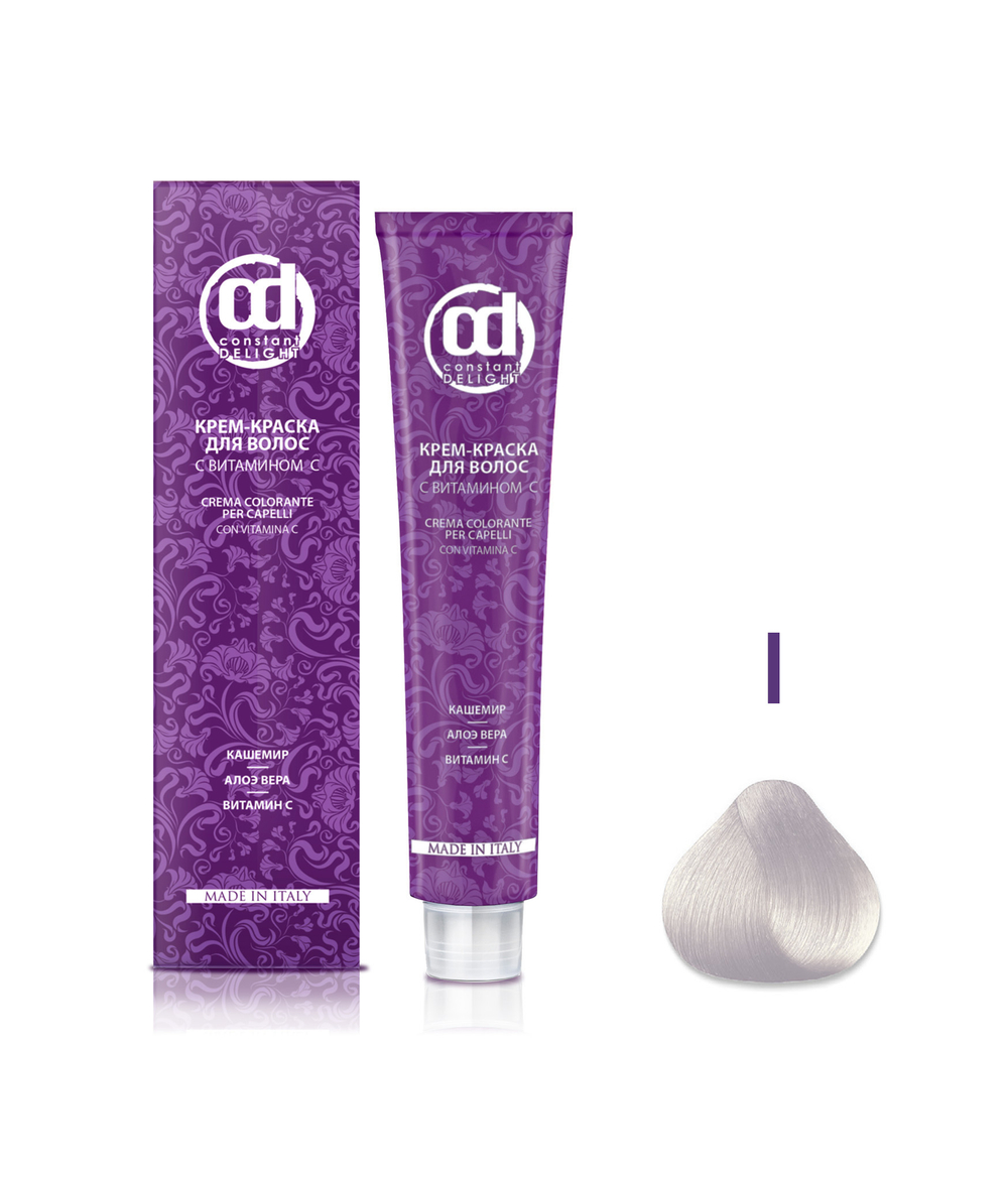 Д I Лёд крем-краска для волос с витамином С 100 мл