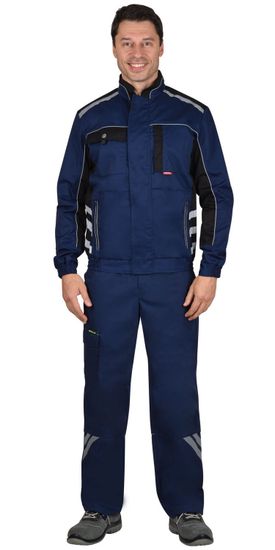 Куртка "Сириус-Фотон-Форсаж" (синий/черный)