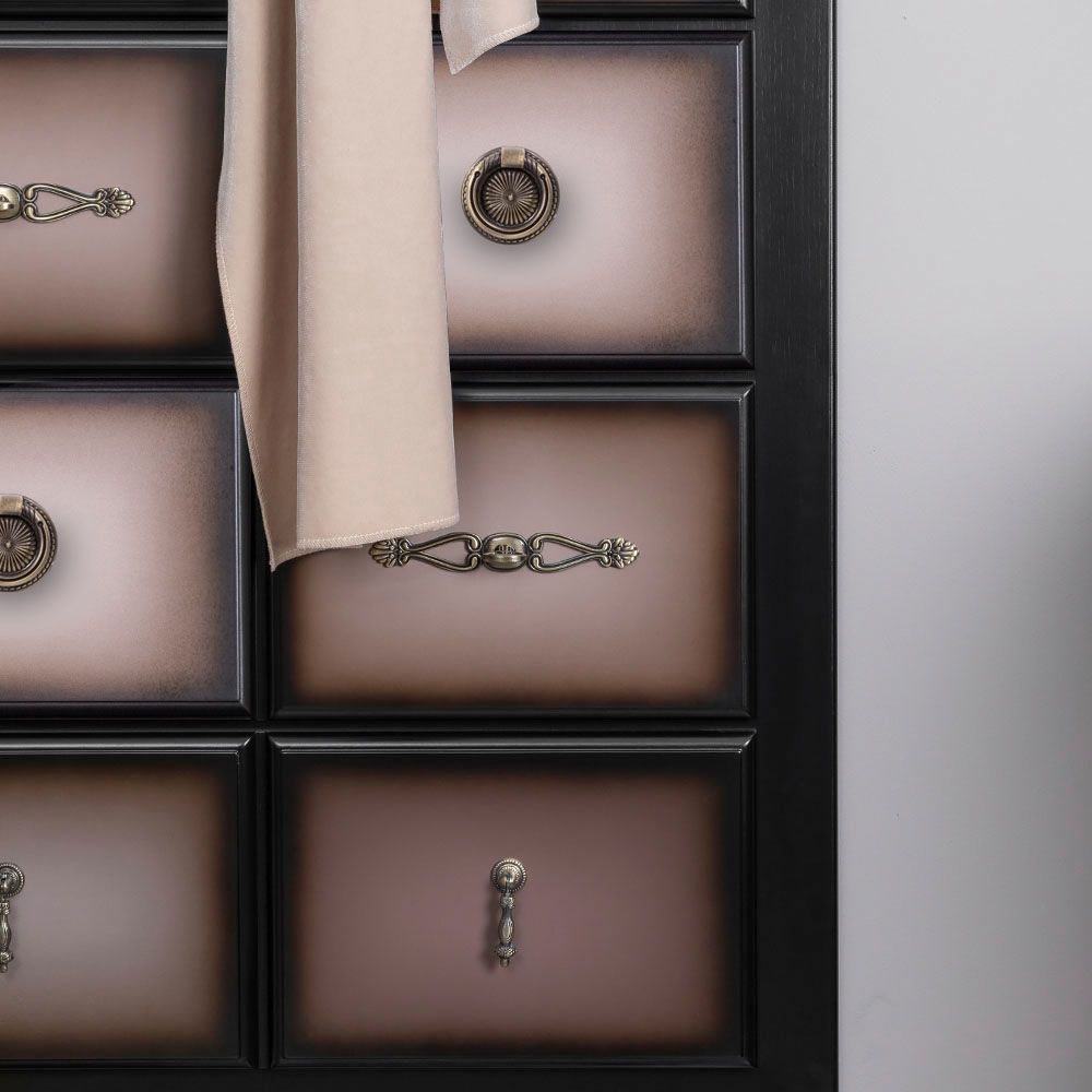 Вешалка настенная Пандора 3 Орех Оберджин Шоколад