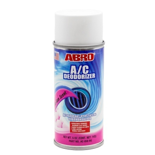 Очиститель кондиционера ABRO бубль гум (142г) аэрозоль