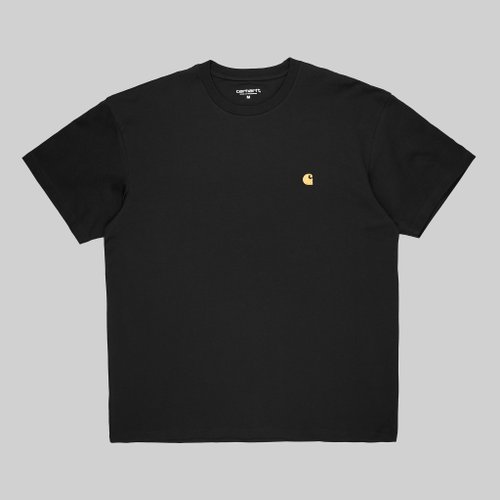Футболка мужская Carhartt WIP Chase артикул:I026391_black - купить в магазине Дайс