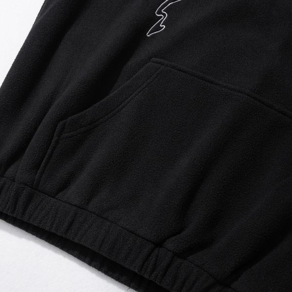 Толстовка Turbo fleece Черно-Розовая - фото 8