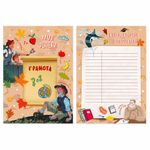 Листы-вкладыши для портфолио ШКОЛЬНИКА, 30 разделов, 32 листа, "Великие имена", ЮНЛАНДИЯ, 116370