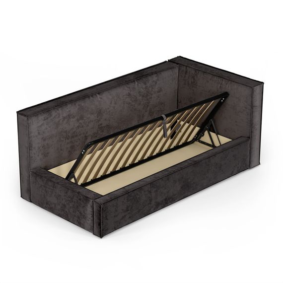 Кровать Bever ПРАВАЯ 90 с подъемным механизмом Nebby 016