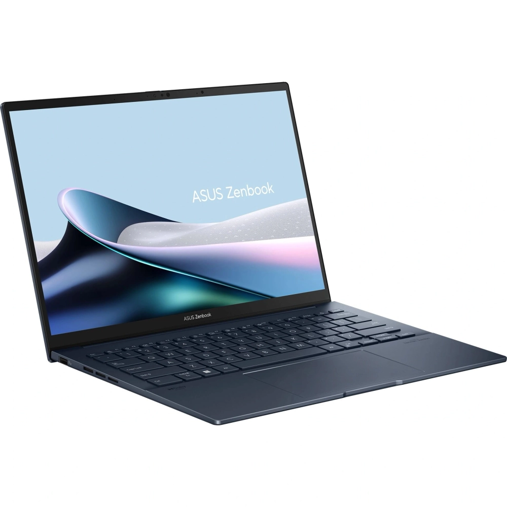 Ноутбук Asus Zenbook 14 UX3405CA-PP1158 Core Ultra 7 255H 16Gb SSD1Tb Intel Arc 140T 14" OLED 3K (2880x1800) без ОС blue WiFi BT Cam Bag (90NB14W1-M01PP0)