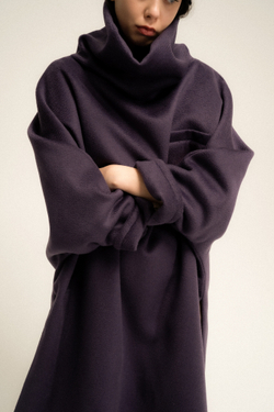 Пальто без застёжки