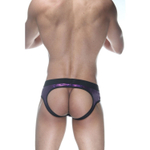 Сексуальные фиолетовые блестящие трусы-джоки (Размер: XL) (Цвет: фиолетовый)