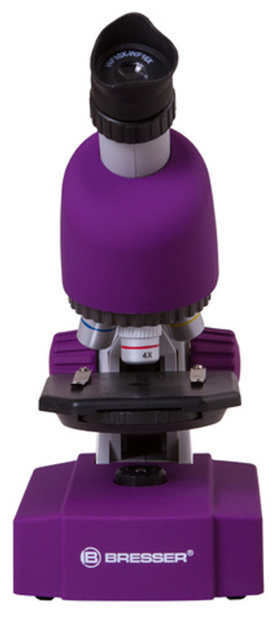 Микроскоп Bresser Junior 40x-640x, фиолетовый