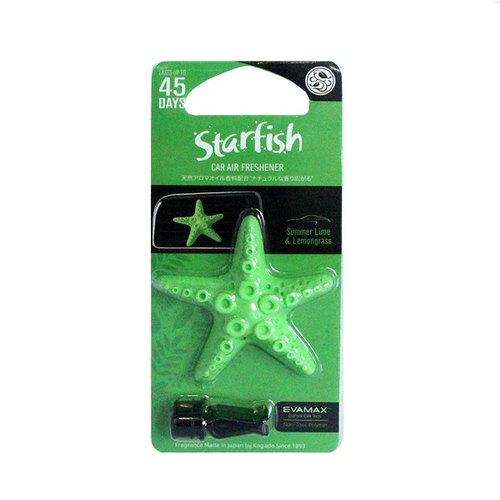 Ароматизатор полимерный Kogado Starfish на кондиционер Summer Lime&Lemongrass 3234