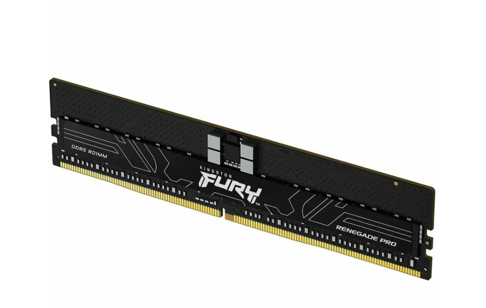 Оперативная память DDR5 Kingston Fury Renegade Pro KF564R32RB-32 32ГБ DIMM, ECC, registered, PC5-51200, CL32, 6400МГц