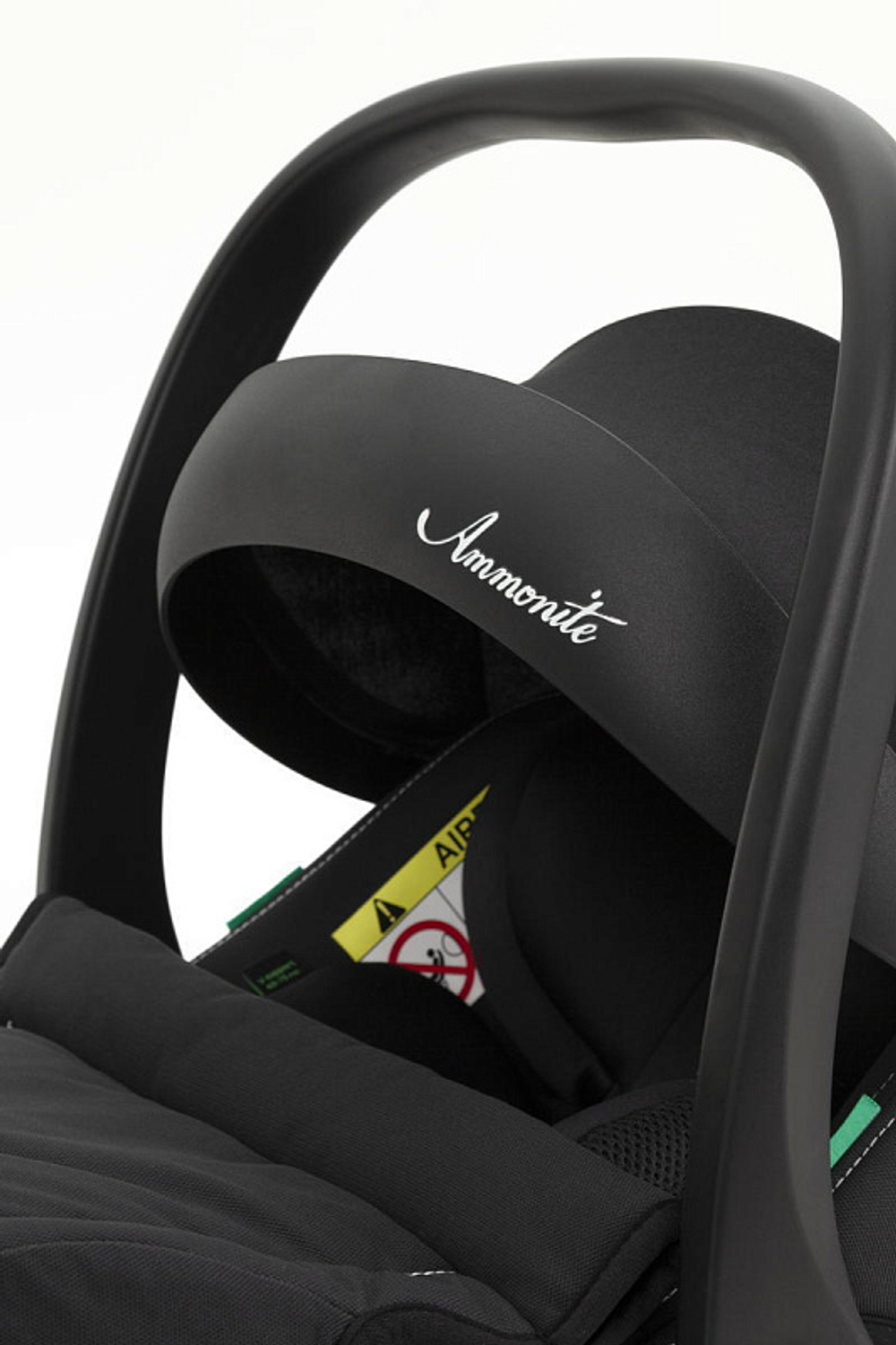 Коляска Carrello Vector 2025 CRL-6551 Ammonite AY329 Pro Absolute Black с базой Isofix 3 в 1 Ultimate Grey