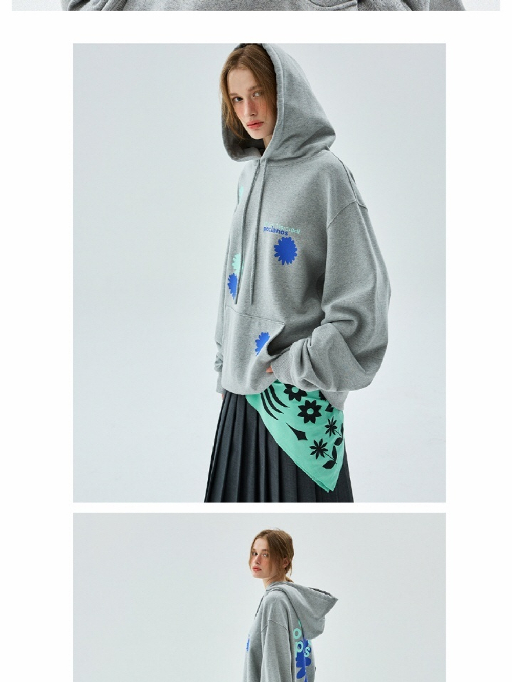 товары POCLANOS X MARDI OVERSIZED HOODY