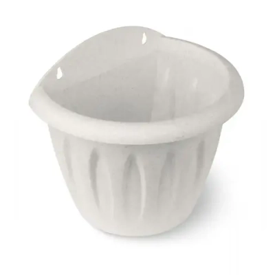 Кашпо настенное Фелиция мрамор д24см С122М