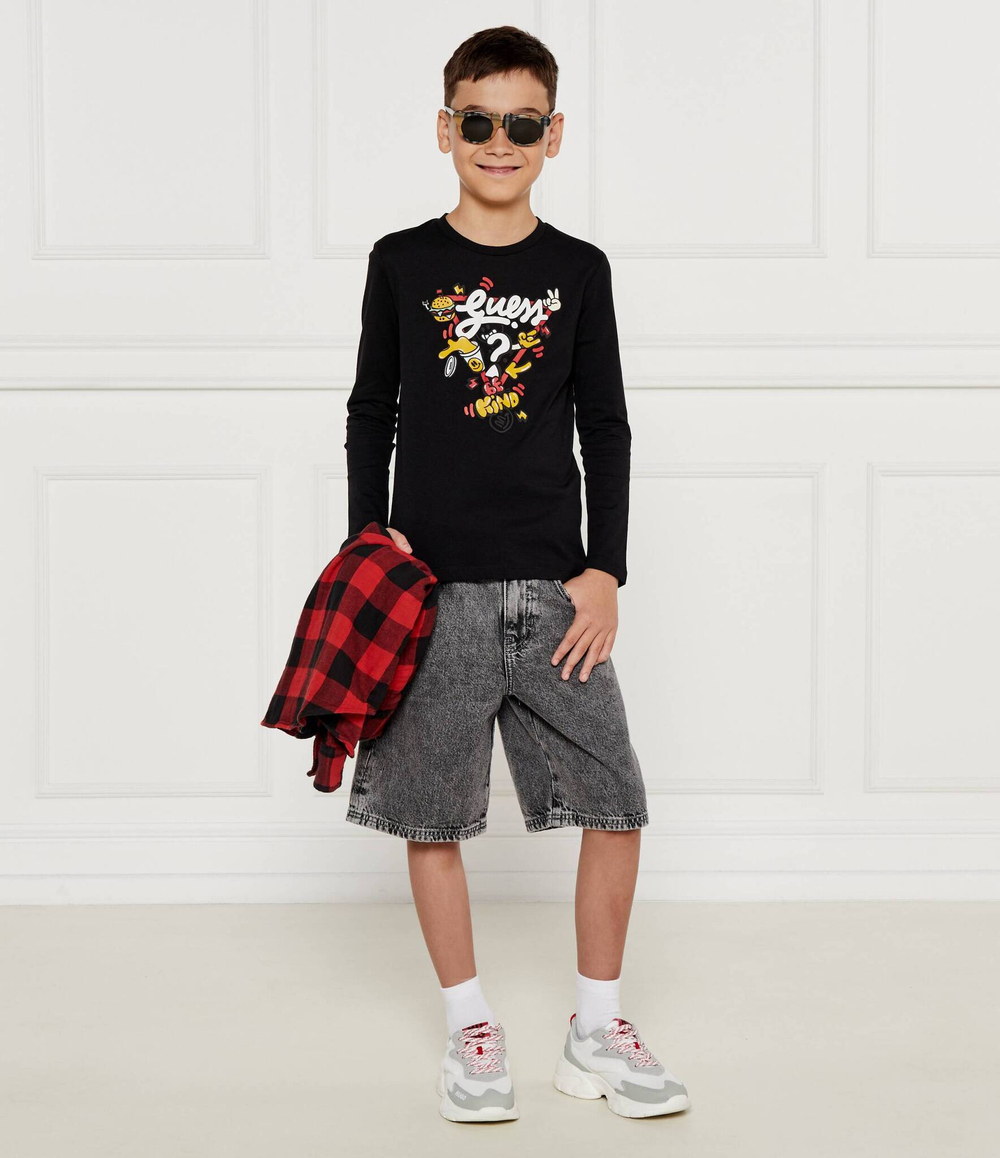 Лонгслив Guess - черный(N4YI13 K8HM4)