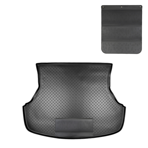 Коврик в багажник Norplast/Unidec для VAZ 2190 Granta в кузове SD (2011-), Черный, арт.NPL-P-94-60-APP