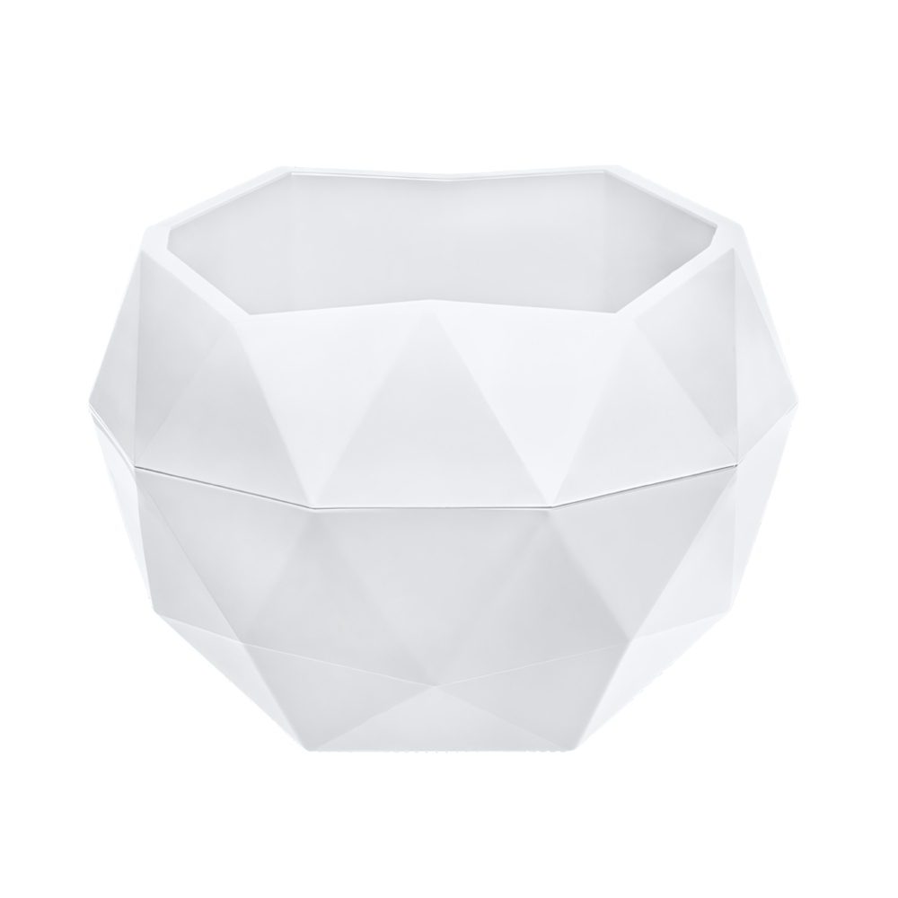 Кашпо "Топаз" (1,2л.) Цв. Белый