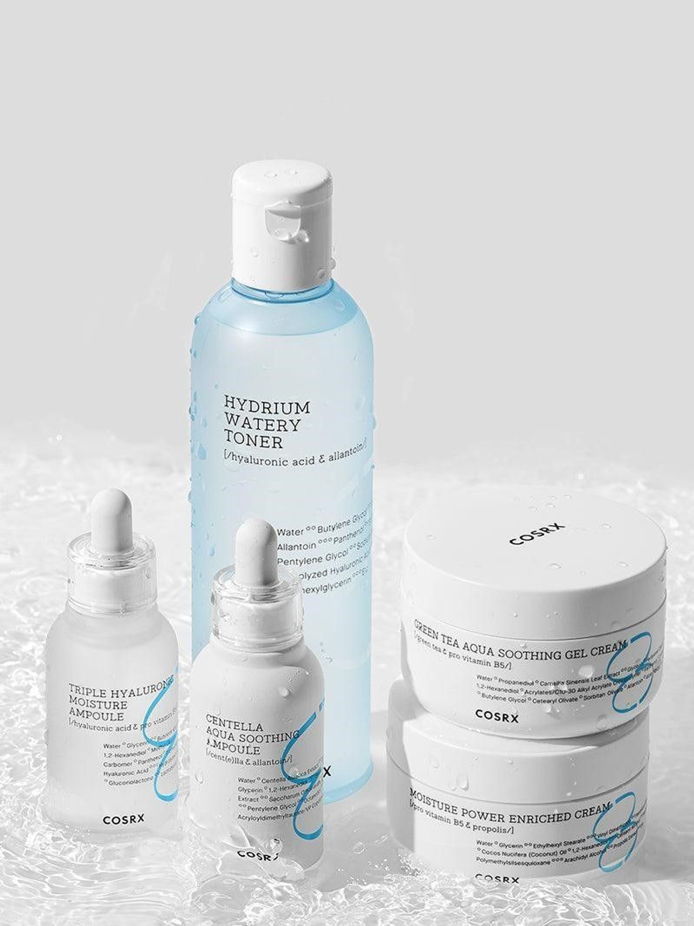 Увлажняющий тонер с гиалуроновой кислотой Cosrx Hydrium Watery Toner 50 мл