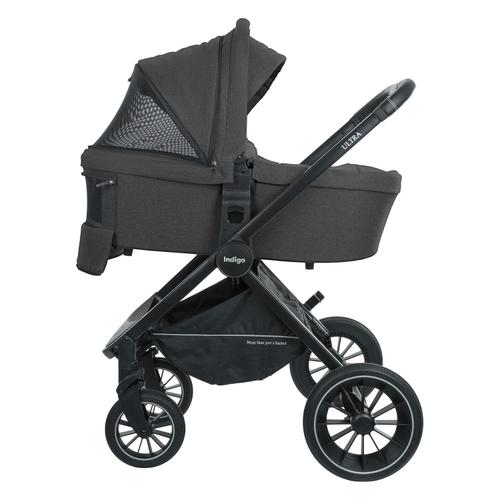 Детская коляска Indigo ULTRA 3в1 черный