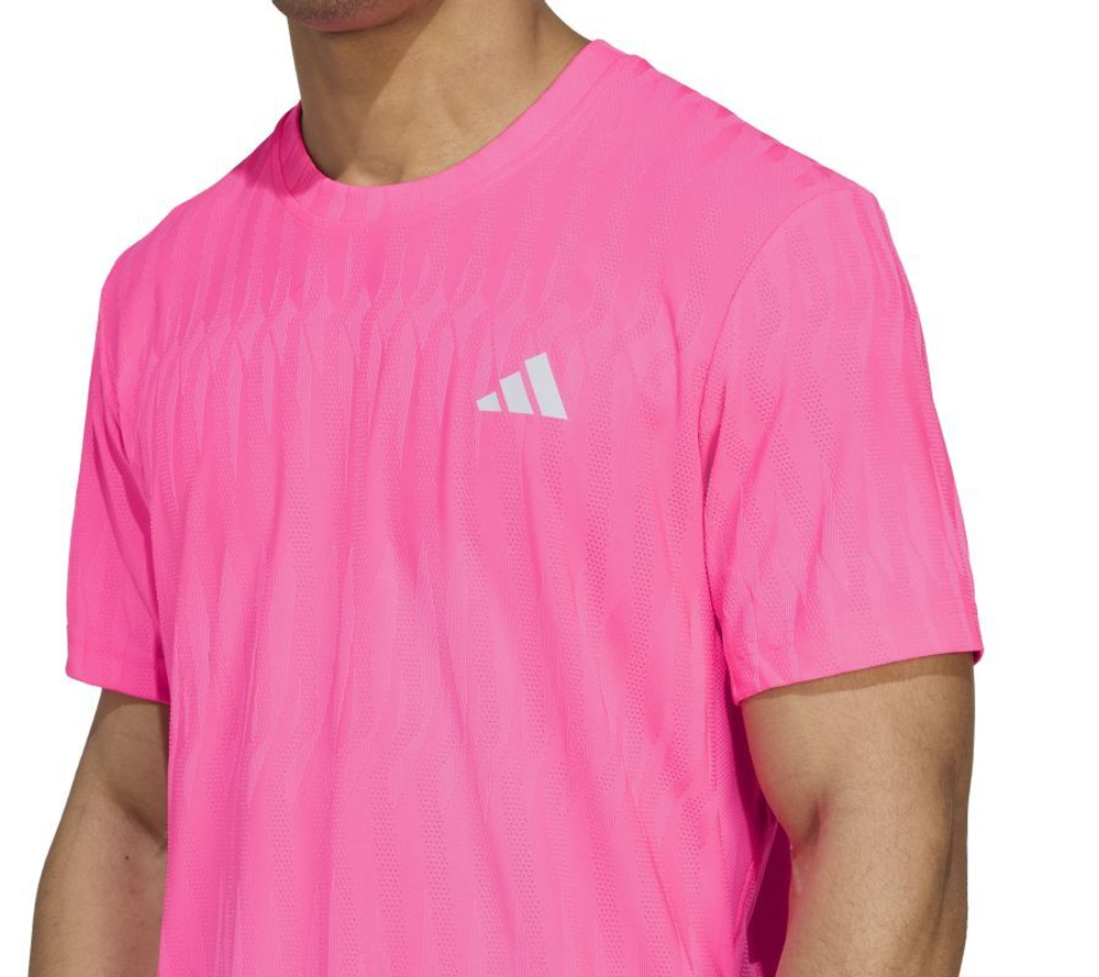 Мужская теннисная футболка Adidas Climacool+ AIRCHILL FreeLift - lucid pink
