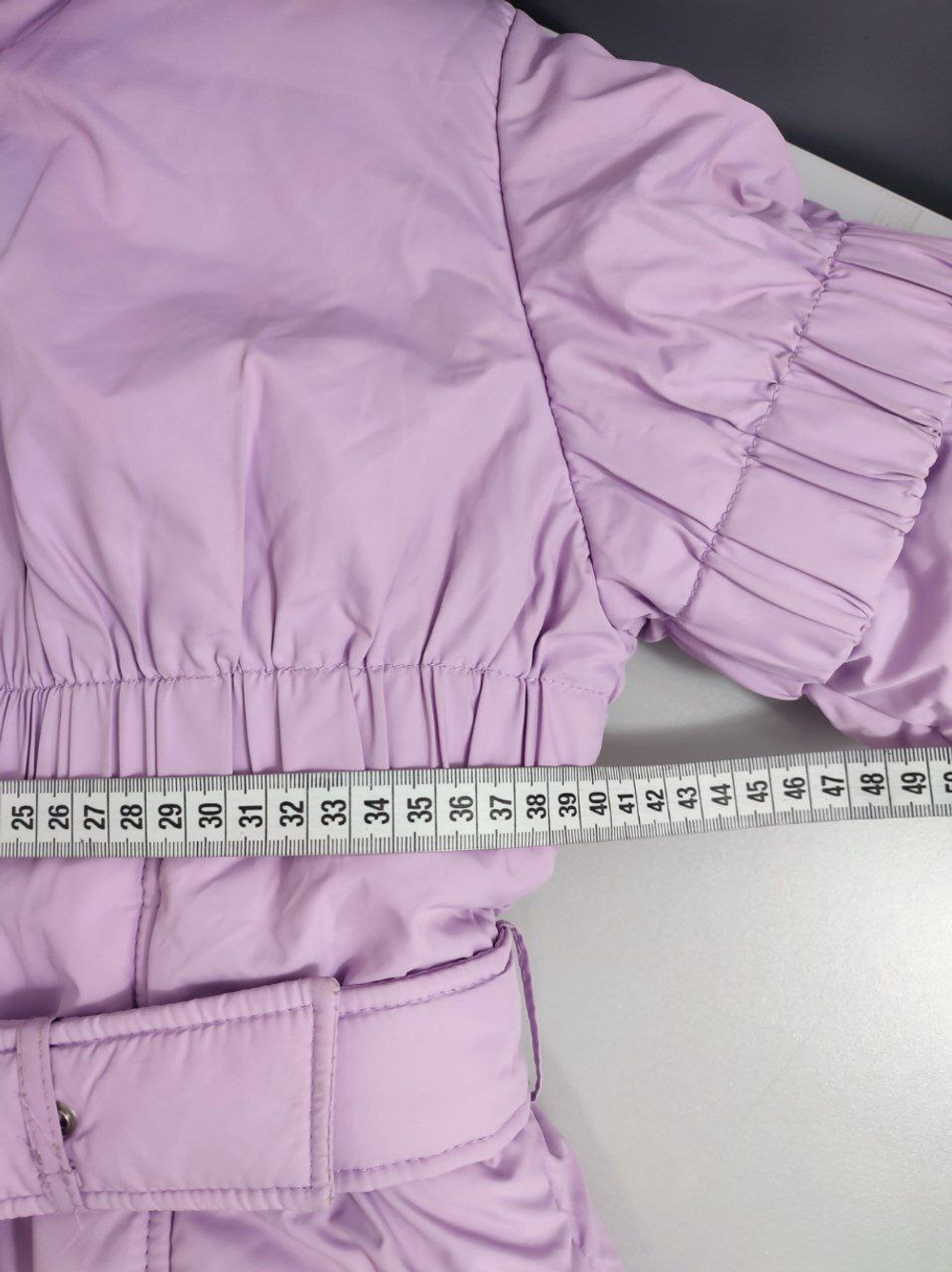 Пуховик JiMax зимний сиреневый на 8 лет, новый