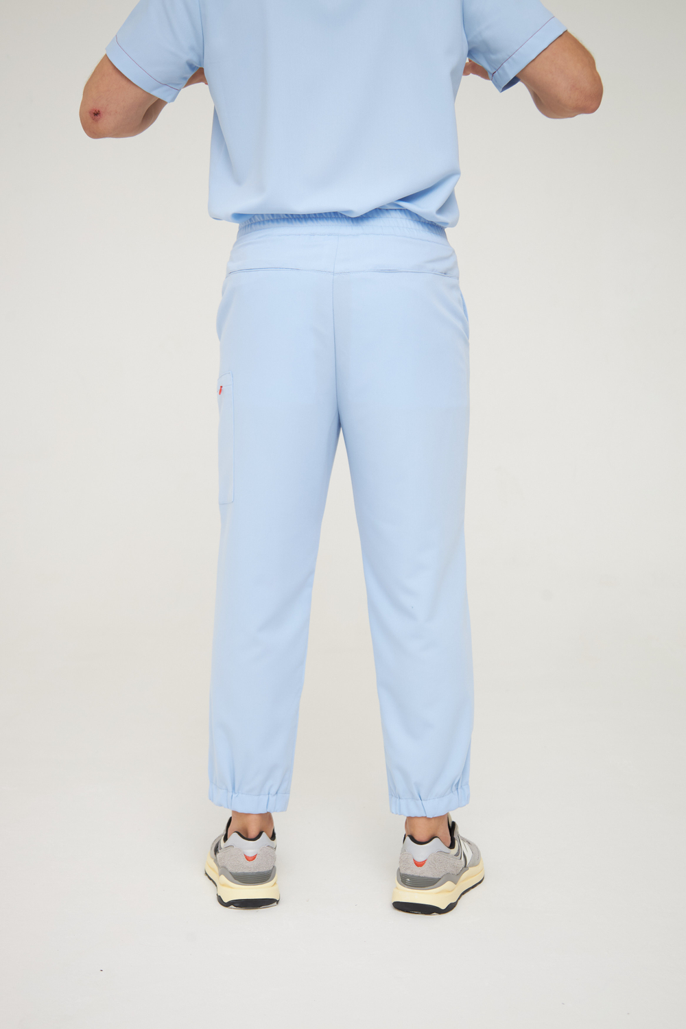 Джоггеры медицинские унисекс Кайтеки, скайблю OLD