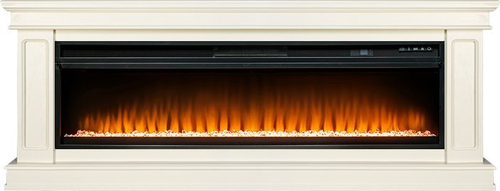 Каминокомплект Geneva 60 - Слоновая кость с очагом Vision 60 LED