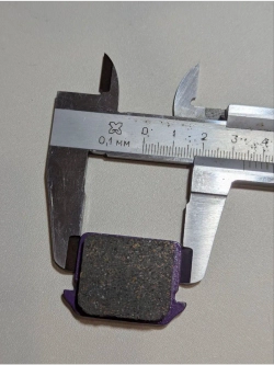 -- Колодки тормозные керамика для электровелосипедов MONSTER, Колхозник