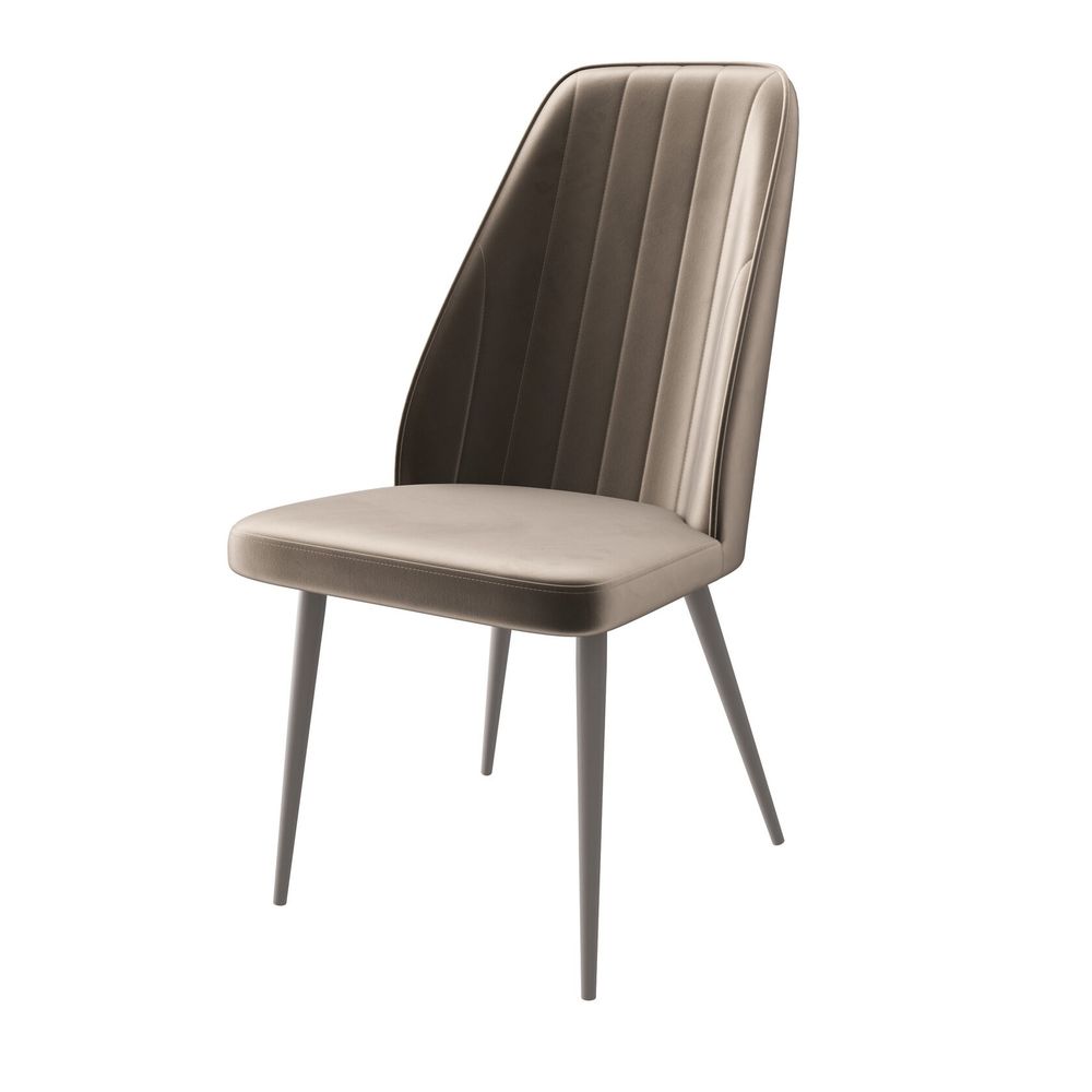 Стул LEONARD M-R1, d05 CAPPUCCINO LUX/КАПУЧИНО