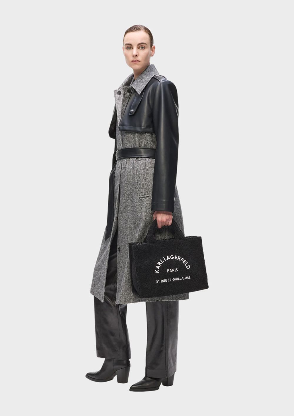 Сумка KARL LAGERFELD K/Rsg Md Square Tote Shearling