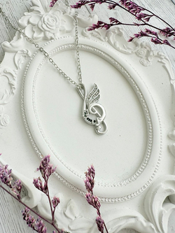 Подвеска "Скрипичный ключ. Мелодия"