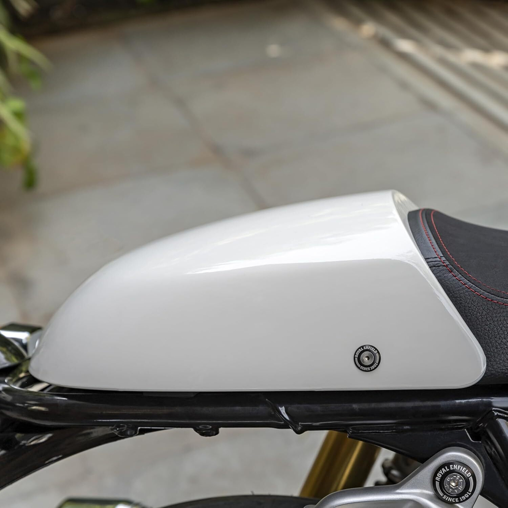 Обтекатель для сиденья Royal Enfield, удлиненный Белый - Continental GT 650, арт. 1990433