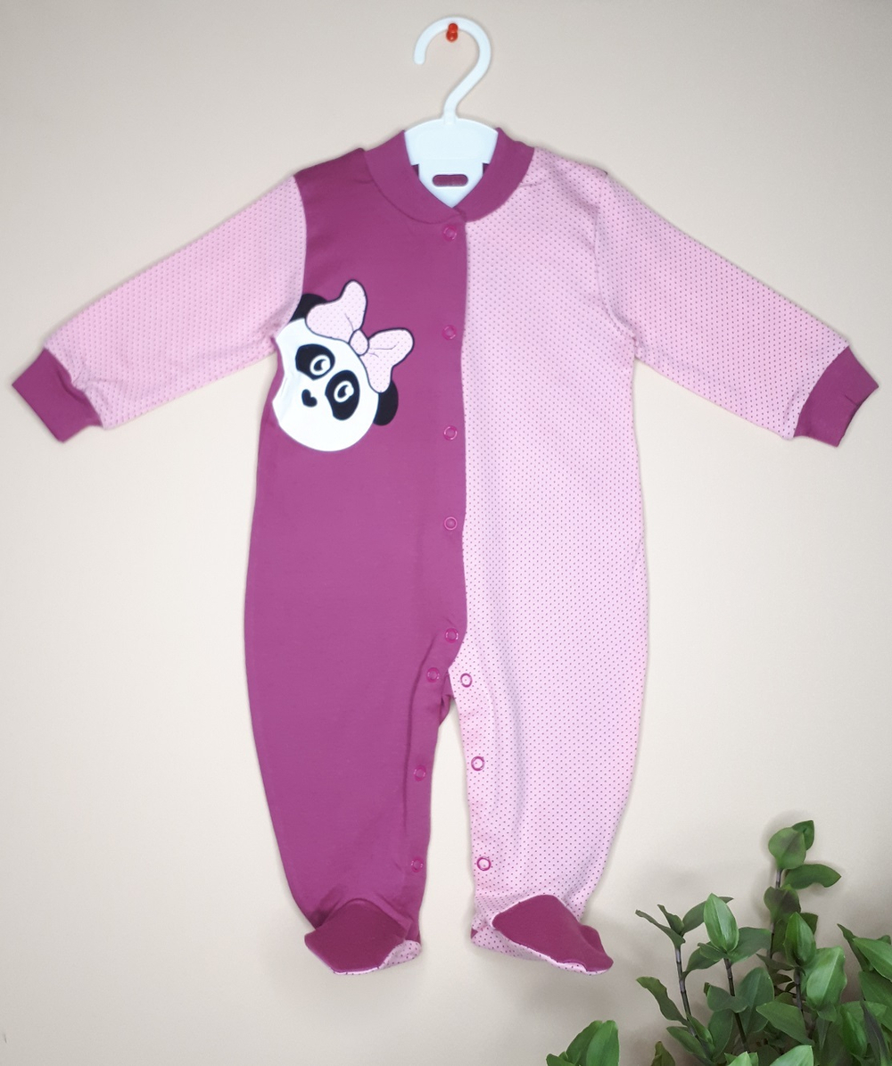 Комбинезон Люблю играть (сиреневый)