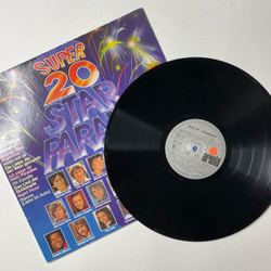 Винтажная виниловая пластинка LP Сборник Super 20 Star Parade (Germany 1978)