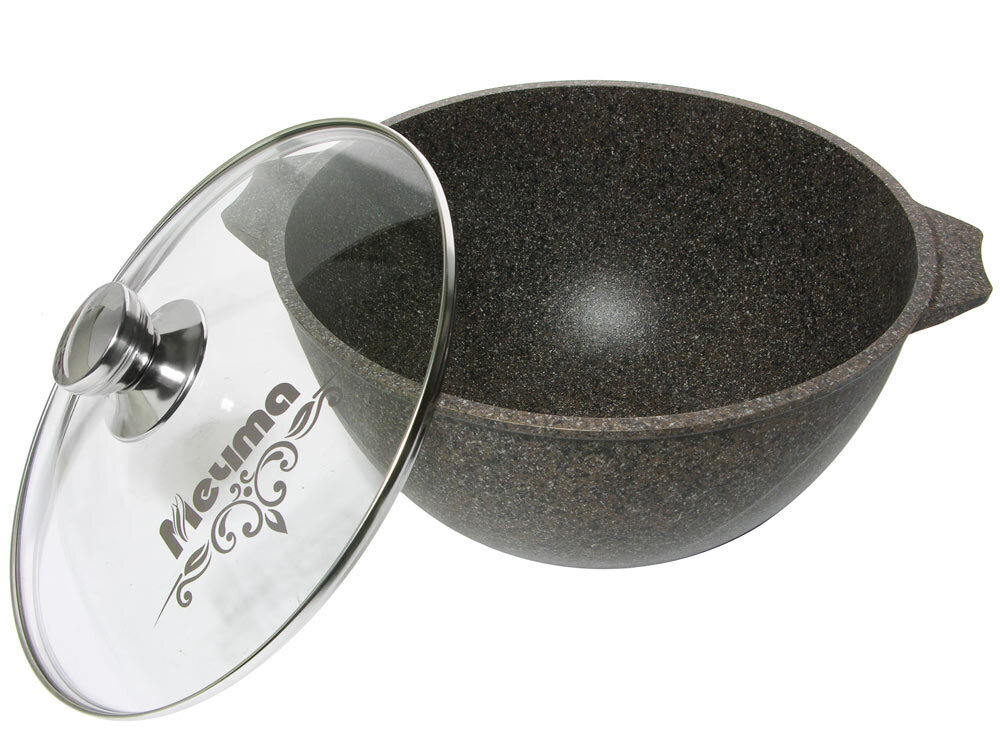 Казан 7л для плова Premium mokko