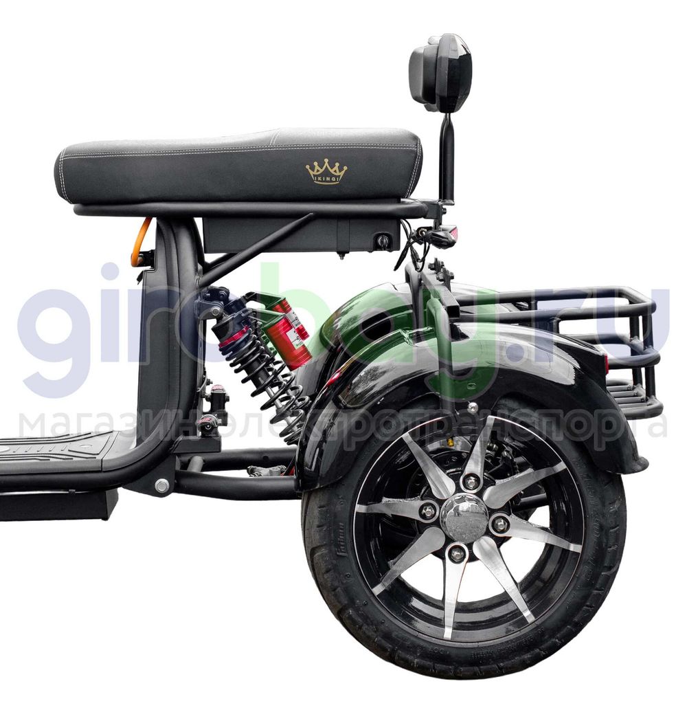 Электроскутер IKINGI X12 PRO TRIKE PLUS 3333W - Черный фото №13