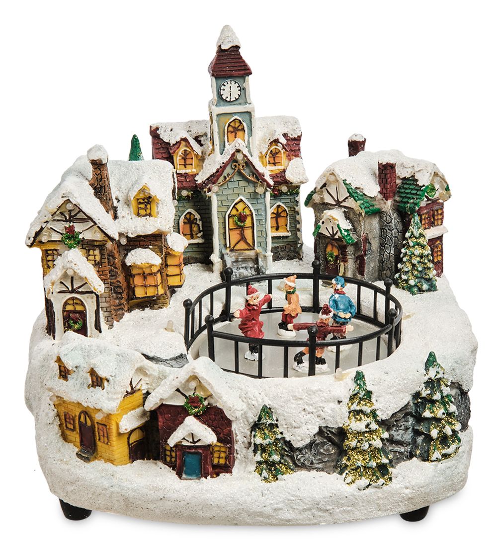 XM-726 Новогодняя миниатюра с подсветкой