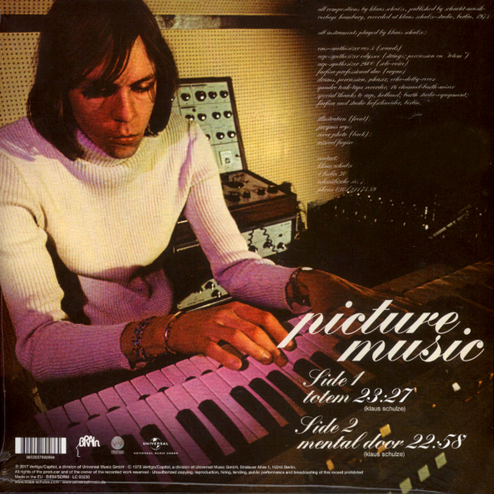 Klaus Schulze / Picture Music (LP)