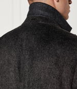 Хлопковое пальто h-hyde BOSS BLACK - серый(50525739)