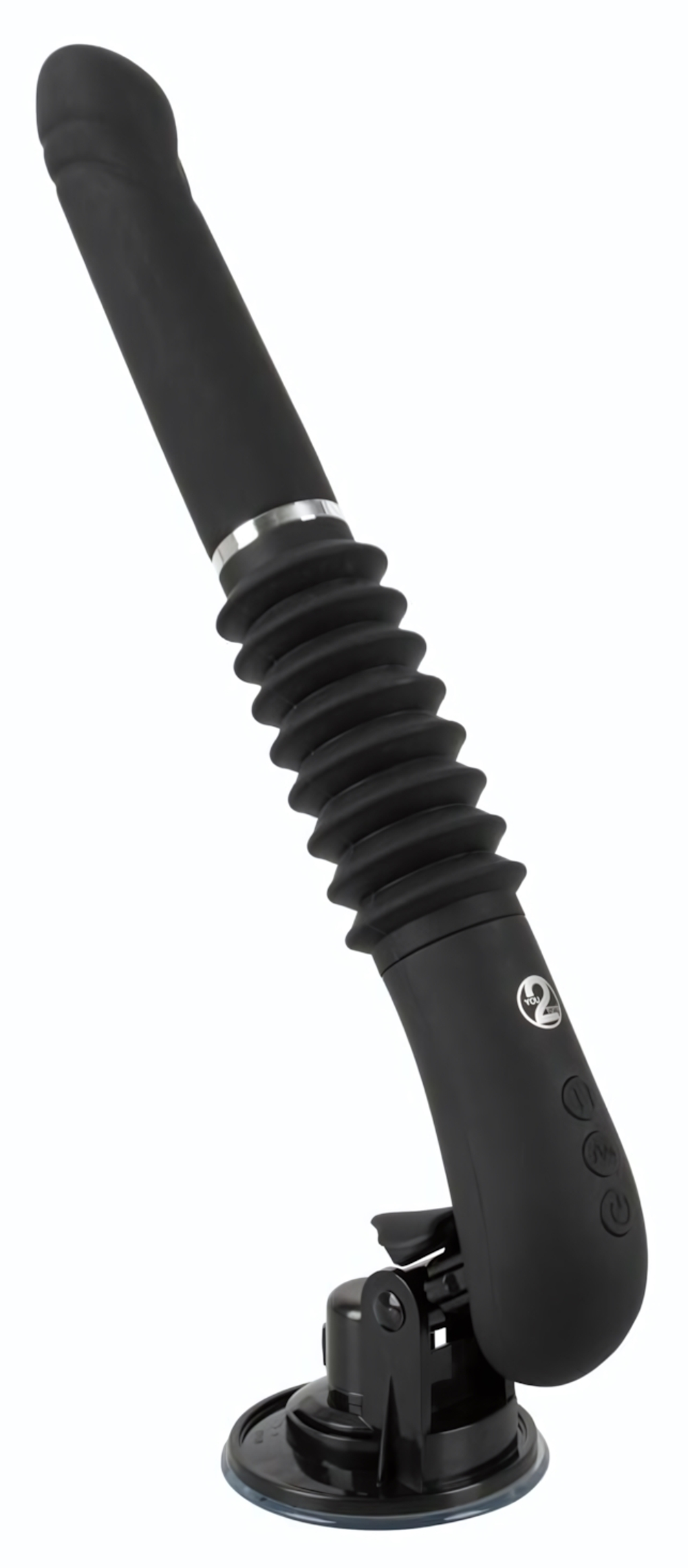 Черная секс-машина с пультом ДУ RC Fucking Machine 2.0 (Цвет: черный)