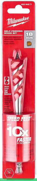 Сверло Milwaukee Speed Feed 20х165мм (4932479473)