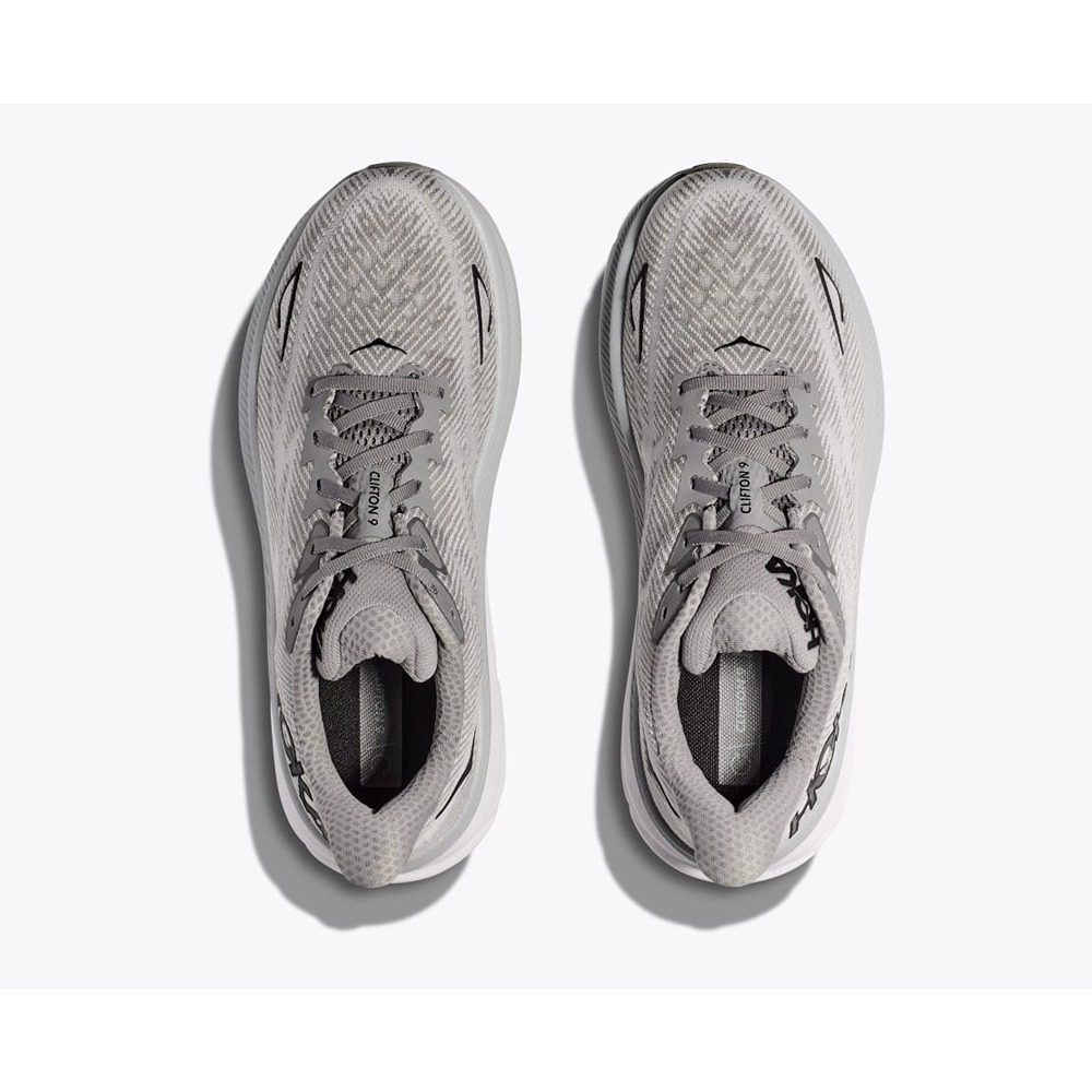 Кроссовки мужские HOKA M CLIFTON 9 WIDE Harbor Mist / Black