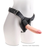 Телесный фаллоимитатор-реалистик 24,1см на присоске PipeDream King Cock Plus 8 Triple Density Dildo Cock Flesh 5715-21