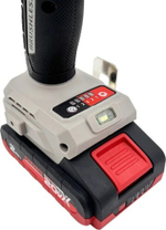 Дрель-шуруповерт аккумуляторная Crown CT21128HMX-2 BMC