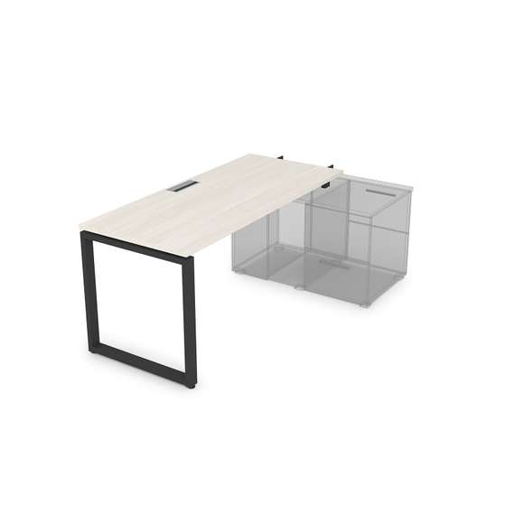 СПН-О.979 Стол системы БЕНЧ прямолинейный,для крепления на тумбу, начальный (1400*700*750)